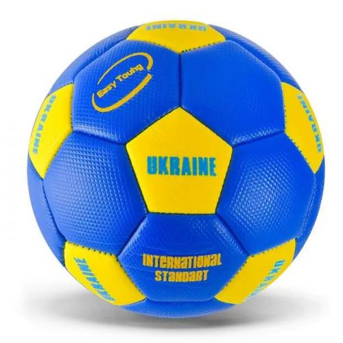 Мяч футбольный №2 "Ukraine" (синий) фото