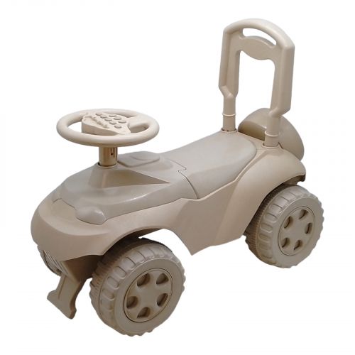 Іграшка дитяча каталка-толокар "Машинка", еко серія, музична (укр) фото