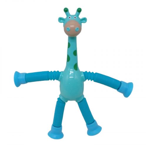 Іграшка-антистрес "Pop Tube Жираф" (блакитний) фото