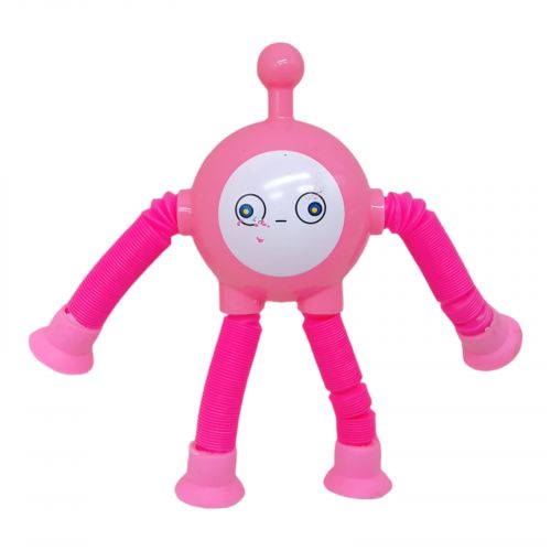 Іграшка-антистрес "Pop Tube" (рожевий) фото