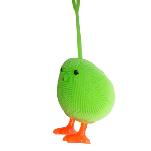 Світяшка-антистрес "Курчатко", 8 см, зелене фото