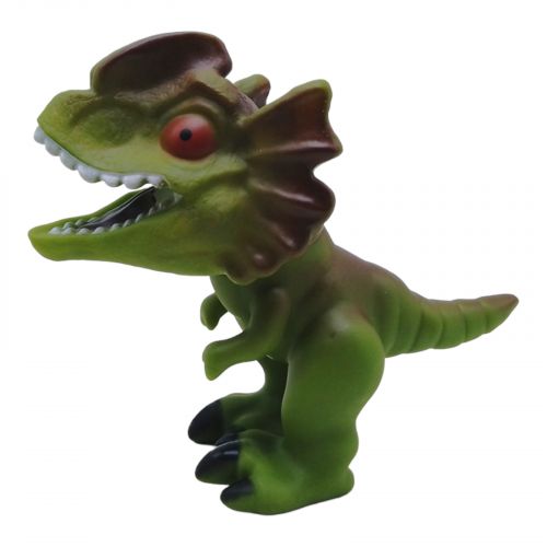 Резиновая игрушка "Динозавр" (темно-зеленый) фото