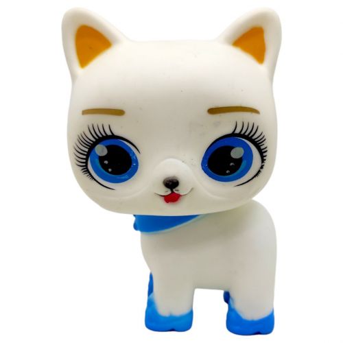 Игровая фигурка "Animal world", котик белый фото
