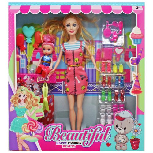Кукольный набор с гардеробом "Beautiful" (вид 2) фото
