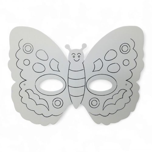 Маска-розмальовка на резинці "Метелик" фото
