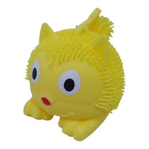 Іграшка-антистрес "Котик" (жовтий ) фото