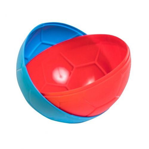 Формочка для песка "Мячик", красно-синяя фото