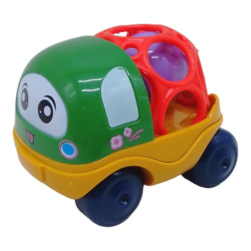 Машинка-погремушка "Грузовик" (зеленый) фото