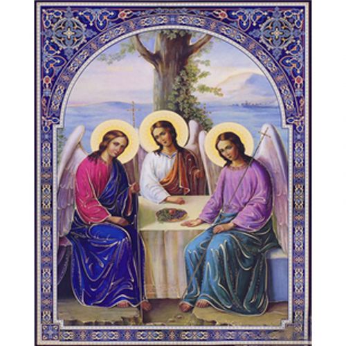 Набір для творчості алмазна картина Свята Трійця Strateg розміром 40х50 см кв (SK86012) фото
