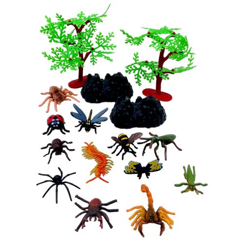Набір фігурок тварин "Jungle life" в тубусі фото