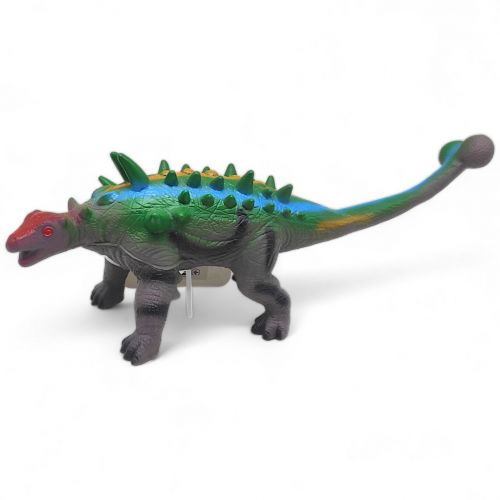 Фигурка динозавра резиновая "Анкилозавр" фото