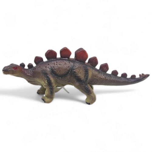 Фигурка динозавра резиновая "Стегозавр" (вид 2) фото
