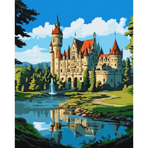 Картина за номерами "Чарівний замок" 40х50 см фото
