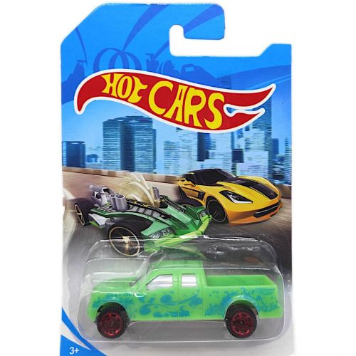 Машинка пластиковая "Hot CARS: Ford F-150" (зеленый) фото