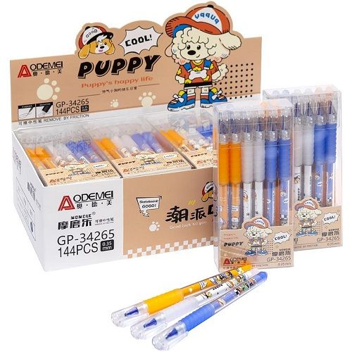 Гелевая ручка Пиши-стирай: Puppy" 0. 5 мм фото