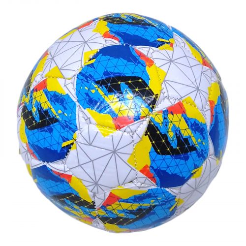 Мяч футбольный детский №2 "Звезды" (белый) фото