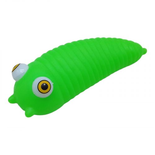 Іграшка-антистрес "Poppping eyes: Гусениця" (зелена) фото