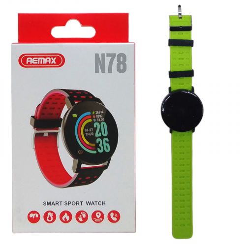 Годинник сенсорний "Smart Sport Watch" (зелений) фото