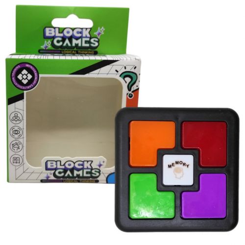 Гра розвиваюча "Block Memory Game" (чорний) фото