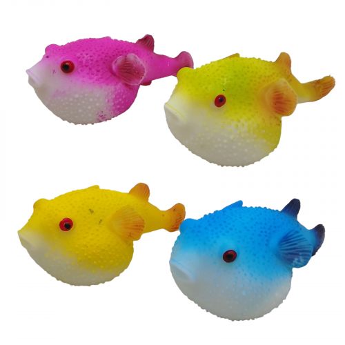 Іграшка антистрес "Рибка фугу", піна, мікс кольорів фото