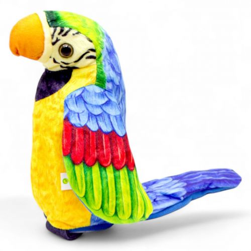 Интерактивная игрушка "Попугай-повторюшка" (синий) фото