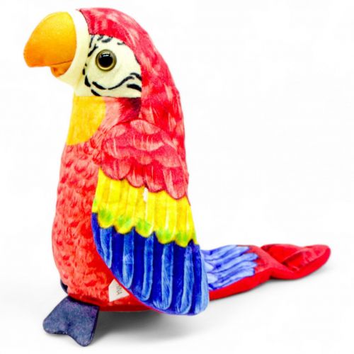 Интерактивная игрушка "Попугай-повторюшка" (красный) фото
