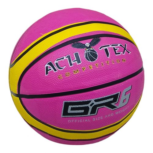 Мяч баскетбольный размер №7, розовый фото