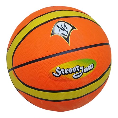 Мʼяч баскетбольний розмір №7, помаранчево-жовтий фото