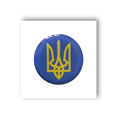 3D стикер "Герб Украины" (цена за 1 шт) фото