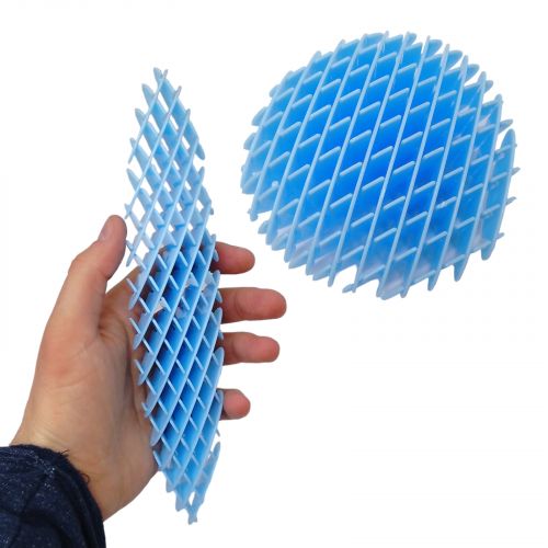 Іграшка-антистрес "Губка для рук: Fidget Worm" (блакитна) фото