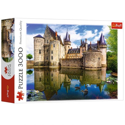 Пазли - (3000 елм. ) - "Замок в Сюлі-сюр-Луар" / Франція / Trefl фото