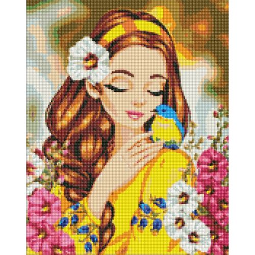Алмазна мозаїка "Цвітіння весни" 40х50 см фото