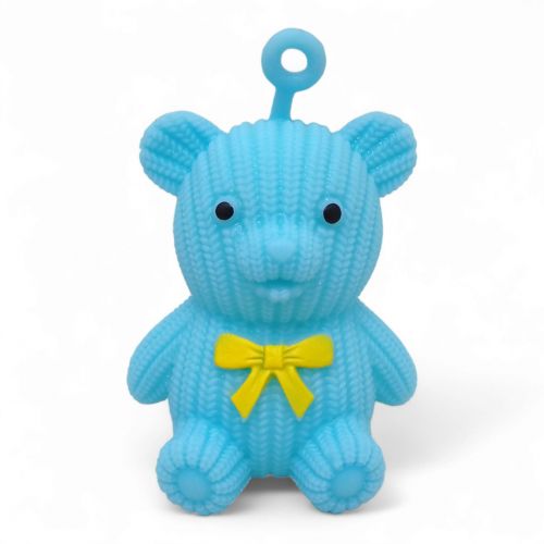 Іграшка-антистрес “Ведмедик”, піна  (блакитний) фото