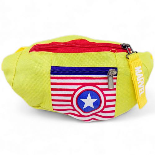 Сумочка-бананка "Супергерої: Капітан Америка" (жовта) фото