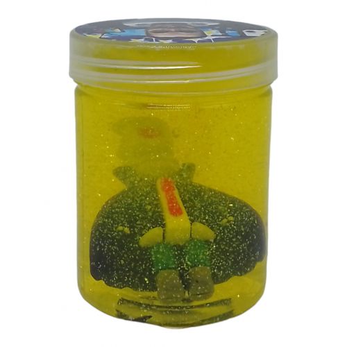 Жвачка для рук с игрушкой "Skibidi Toilet" (желтая) фото