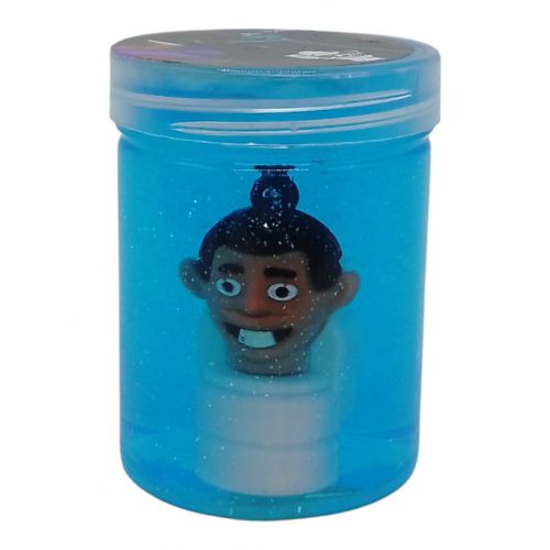 Жвачка для рук с игрушкой "Skibidi Toilet" (голубая) фото