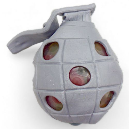 Іграшка-антистрес з орбізами "Граната" (сіра) фото
