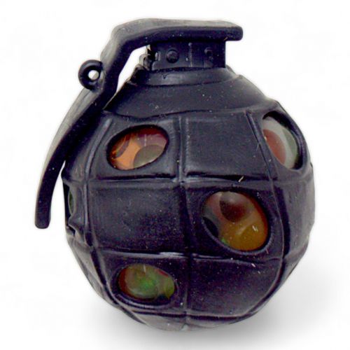 Іграшка-антистрес з орбізами "Граната" (чорна) фото