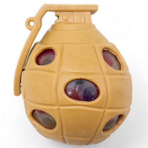 Іграшка-антистрес з орбізами "Граната" (коричнева) фото