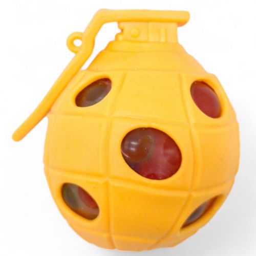 Игрушка-антистресс с орбизами "Граната" (оранжнвая) фото