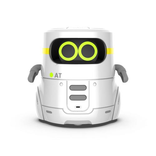 Розумний робот з сенсорним керуванням та навчальними картками - AT-ROBOT 2  (білий, озвуч. укр) фото