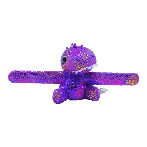 Мʼякий слеп-браслет "Динозавр" (фіолетовий) фото