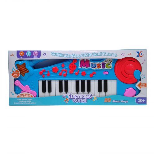 Детское пианино "Electronic Organ" (голубой) фото