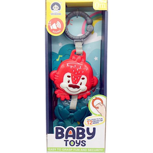 Погремушка-подвеска "Baby toys", обезьяна фото
