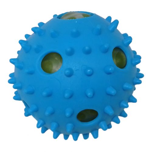 Игрушка-атистресс "Мячик с орбизами" (голубой) фото