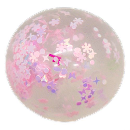 Іграшка-антистрес "Блискучі зірочки" (рожевий) фото