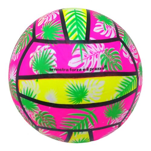 Мячик резиновый "Волейбол Тропики", 23 см фото