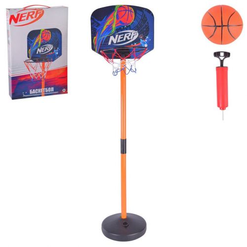 Уценка.  Баскетбольный набор "NERF", на стойке, 106 х 30 см - помята упаковка фото