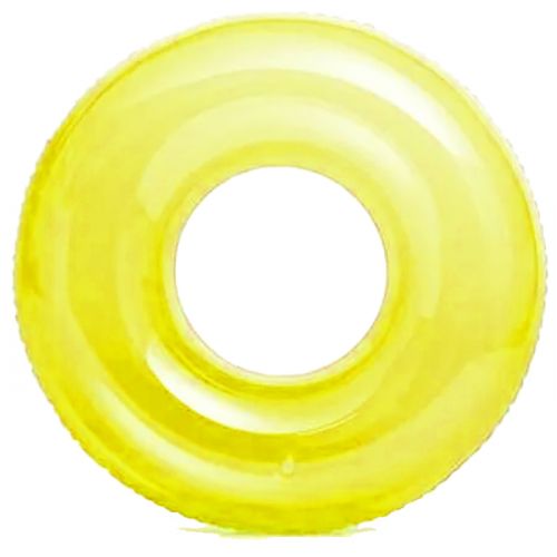 Надувний круг, 76 см (жовтий) фото