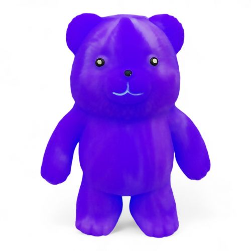 Іграшка-антистрес "Ведмедик" (фіолетовий) фото